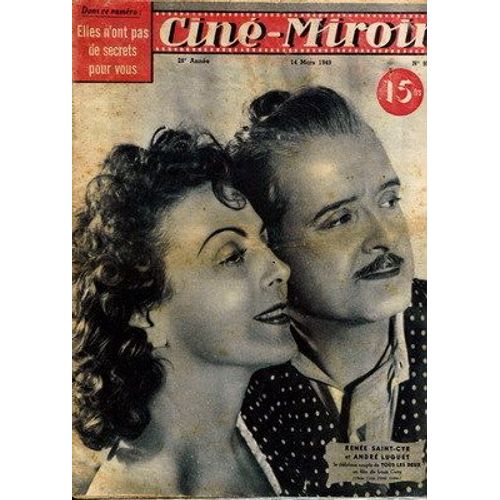 Cine Miroir N° 933 Du 14/03/1949