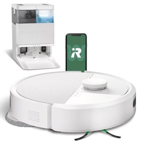 Robot Roomba Plus 405 Combo + base AutoWash | Blanc | iRobot