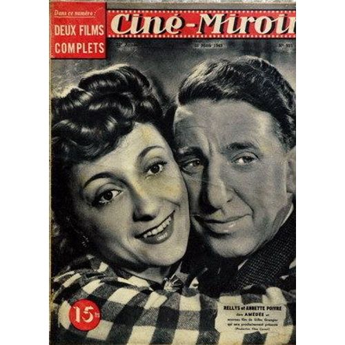 Cine Miroir N° 935 Du 28/03/1949