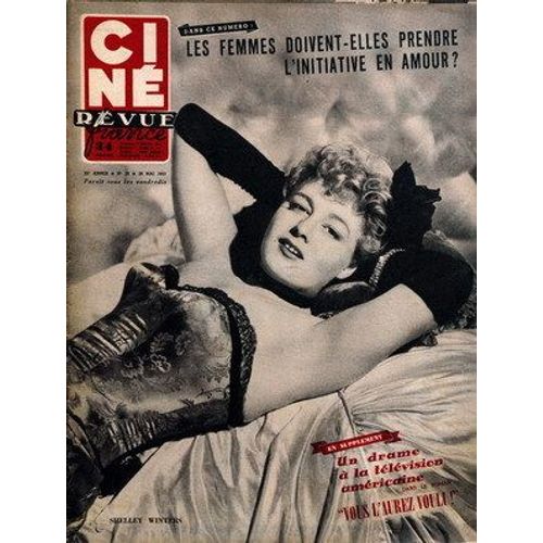 Cine Revue France N° 22 Du 29/05/1953