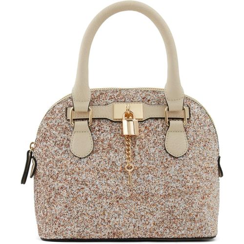 meimieshop-Women'S Dome Bag With Pad Lock Detail,Barland In Champagne,Sacoche Femme