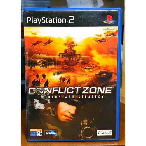 Conflict Zone - Modern War Strategy (Ps2, Vf, Stratégie Militaire Temps Réel, Ubisoft, 1-2 Joueurs) ¿ Vendu Par Blaspo Fr