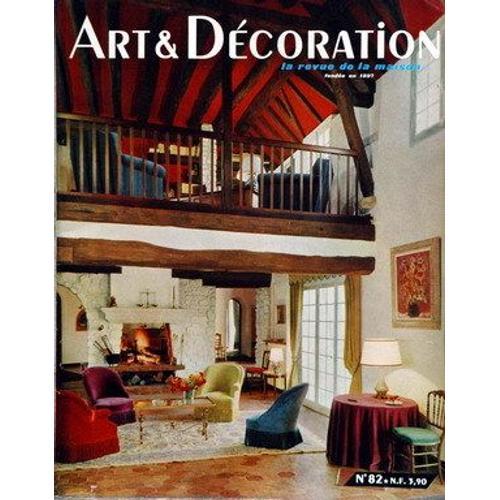 Art Et Decoration N° 82 Du 01/09/1960