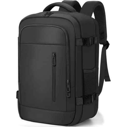 meimieshop-Bagage Cabine 40X20X25 Pour Ryanair Sac À Dos De Voyage Bagage À Main Avion Sac À Main Sous Le Siège Valise Sac Ordinateur Portable Avec Port De Charge Usb-Noir