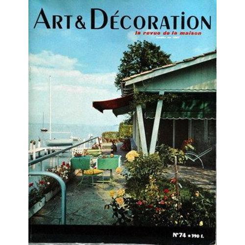 Art Et Decoration N° 74 Du 01/07/1959