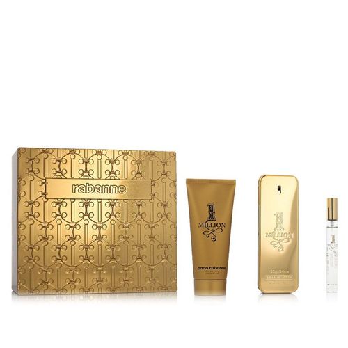 1 Million Paco Rabanne Eau De Toilette Spray 100 Ml + Edt Mini 10 Ml + Gel Douche 100 Ml 