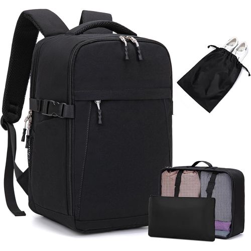 meimieshop-Pour Bagage À Main Sac A Dos Voyage Cabine Avion Sac 40X20X25 Pour Ryanair Avec Organiseurs De Bagages Valise Cabine