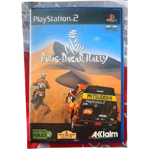 Paris-Dakar Rally (Ps2, Vf, Course Rallye Désert, Pour Tous Publics, Véhicules Officiels Mitsubishi) ¿ Vendu Par Blaspo Fr