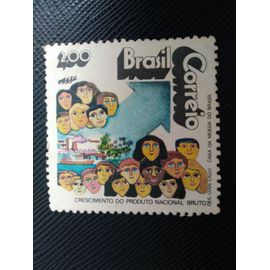 Timbre Bresil Y T 1025 Produit National Brut 1972 (230509 )