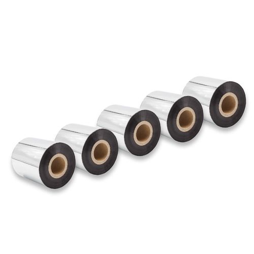 vhbw 5x Ruban transfert thermique compatible avec TSC TTP-384M imprimante d'étiquette résistante 70mmx300m cire-plus