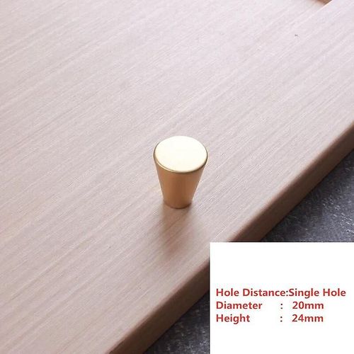 Perle Golden Simplicity Hardware Poign¿¿es en laiton Dusineur Armoire meubles Poign¿¿es de cuisine