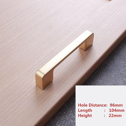 Perle Golden Simplicity Hardware Poign¿¿es en laiton Dusineur Armoire meubles Poign¿¿es de cuisine