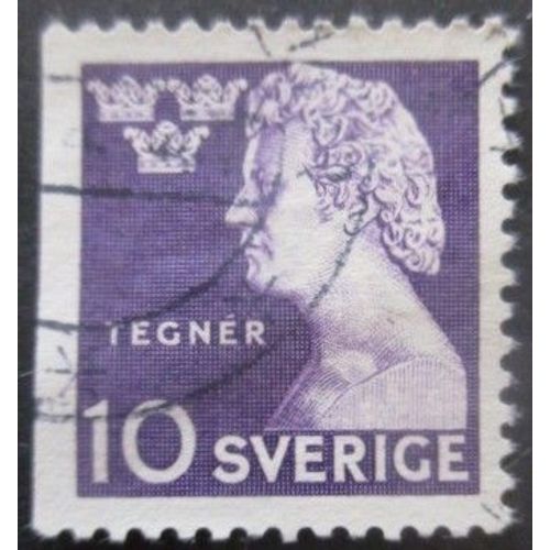 Suede N°324a Isaias Tegner Oblitéré