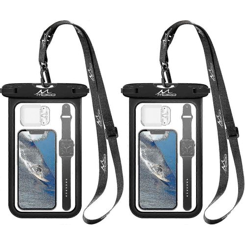 2 Pcs Spoche Universeures Universelle, Tock Strap Case Compatible Avec Iphone 14 / Pro Max / 13/13 Pro Max / 12/11 Pro Max Mini, X / Xr / Xs Max / Se 3, Galaxy S21 / S1