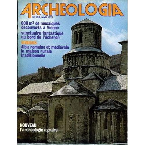 Archeologia N° 109 Du 01/08/1977