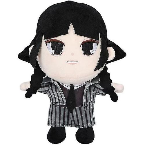 Mercredi Addams Toy en peluche, mercredi poup¿¿e, chose ¿¿ main Addams Famille Famille Soft Poll Figure Oreills Gift for Kids
