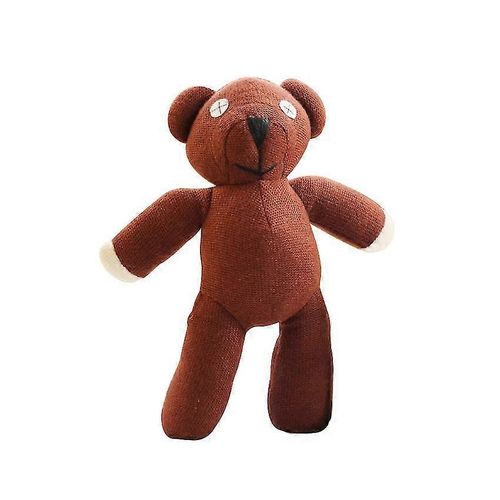 23cm Mr Bean Teddy Bear Animal en peluche Jouet doux dessin anim¿¿ Soft Brown Fig Doll Child Kids Gift Toys Birthday