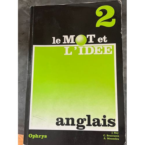 Le Mot Et L’Idée .