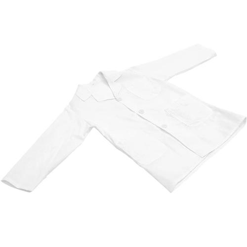 73x48cm - Blouse De Laboratoire Blanche Lavable Pour Enfant, Vêtement D'école Primaire, Accessoire