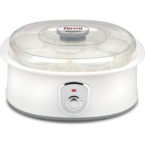 asas456-Yg03 Yaourtière,20W,42-50°C,7 Bocaux Dans Verre,Blanc