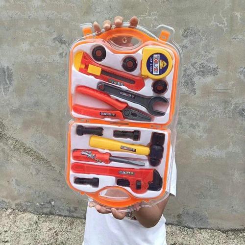 Artefact - Boîte À Outils Médicale De Simulation En Plastique Portable Pour Enfants, Jouets De Médecin, Jeu De Plis Pour Enfants, Sac D'infirmière, Ensemble De Jeu De Simulation, Jouet Stéthoscope