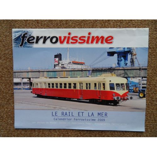 Ferrovissime Le Rail Et La Mer Calendrier Ferrovissime 2009