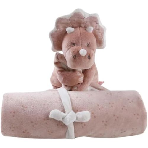 - Doudou Enfant "Ma Première Couverture" Popsie - Peluche En Veloudoux + Couverture
