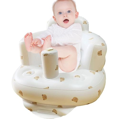 Inflatable Baby Seat, Inflatable Bath Seat For Baby, Inflatable Baby Seat, Baby Sofa Seat, Back Support For Infant, Inflatable Baby Chair, For Travel Meals Camping