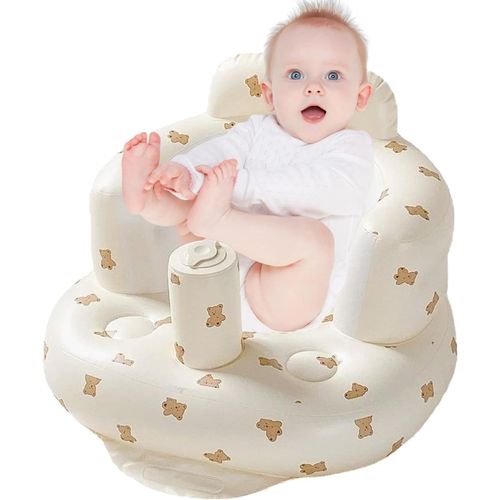 Inflatable Baby Seat, Inflatable Bath Seat For Baby, Inflatable Baby Seat, Baby Sofa Seat, Back Support For Infant, Inflatable Baby Chair, For Travel Meals Camping