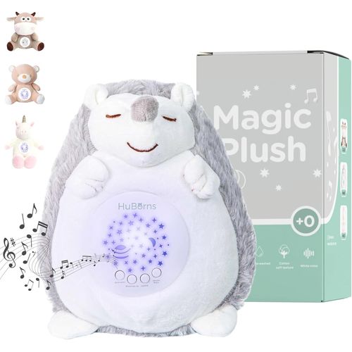 - Peluche Veilleuse Bébé Musicale Et Lumineuse Avec Machine Bruit Blanc Bebe, Veilleuse Bruit Blanc Bebe Avec 15 Mélodies, Parfait Comme Cadeau Naissance Fille Et Cadeau Naissance Garcon