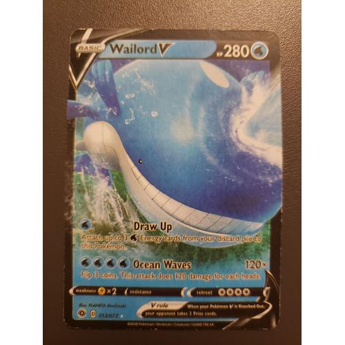 Carte Pokemon Wailord