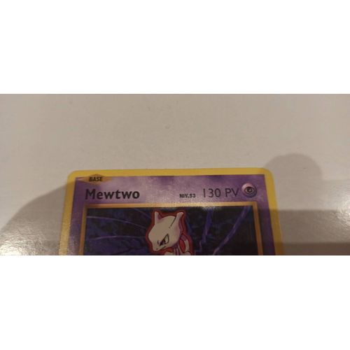 Carte Pokémon Mewtwo 130pv Édition 2016 51/108