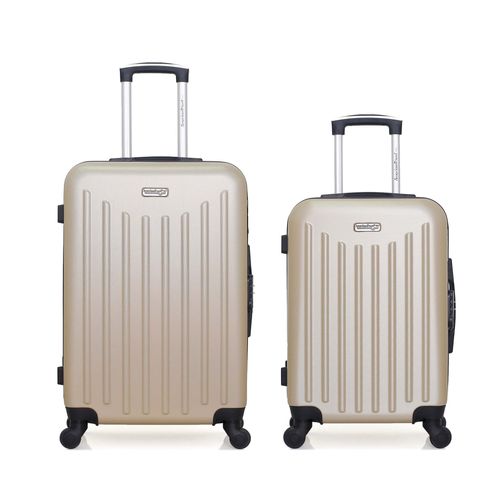 AMERICAN TRAVEL - Lot de 2 - Valise weekend et valise cabine BROOKLYN