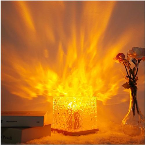 Ershi-Veilleuse Skylight Galaxy - Ambiance Apaisante Avec 16 Couleurs | Effet Lampe À Lave Et Design Polyvalent Pour Lampe De Chev[1