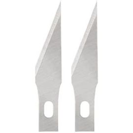 ERSHI-Lames de rechange originales pour Cutter de précision , n°11, 5 unités, Acier, Argent, Précision, 1003903 (Lot de 2)[253]