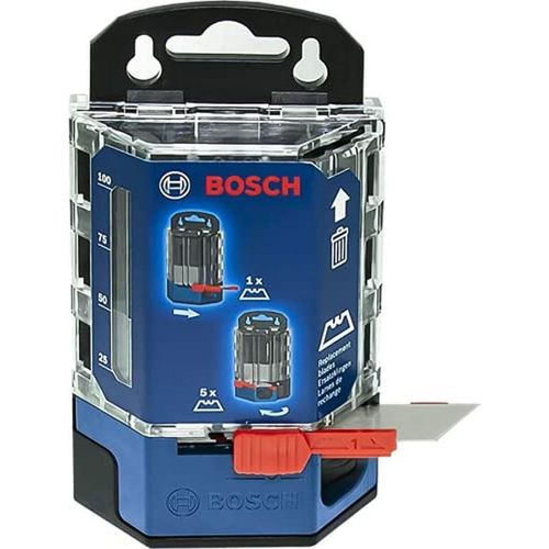 Ershi-1600a01v3j 50 Rechange Dans Distributeur, Cutter À Lames Trapèzes, Bleu[11]