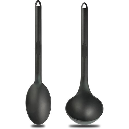 Ershi-Ensemble D'ustensiles De Cuisine (1 X Louche, 1 X Cuillère À Servir)[1266]