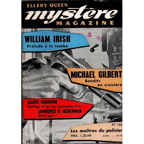 Ellery Queen Mystère Magazine Nº 152 Septembre 1960