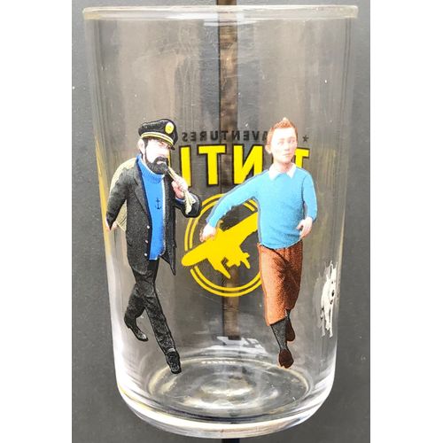 Verre A Moutarde Les Aventures De Tintin, Hergé, Bd, Bande Dessinée, Figurine