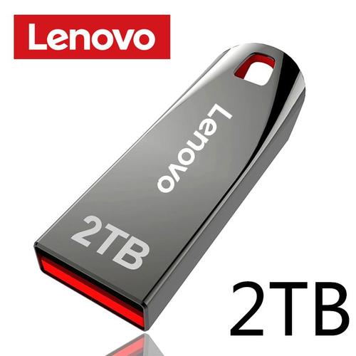 Clé USB 3.0 Lenovo 2 To en métal haute vitesse étanche