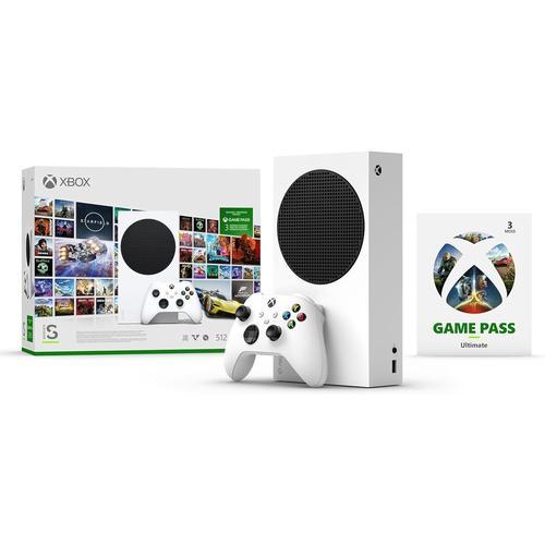 Pack Console Xbox Series S + Game Pass Ultimate 3 Mois