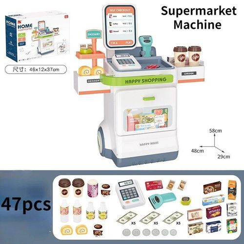 Supermarché 121 - Jeu De Simulation De Médecin Pour Enfants, Petit Outil D'injection De Clinique Médicale, Puzzle, Jeu De Rôle, Cadeau De Maison