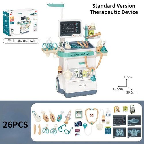 Instrument Médical26 - Jeu De Simulation De Médecin Pour Enfants, Petit Outil D'injection De Clinique Médicale, Puzzle, Jeu De Rôle, Cadeau De Maison