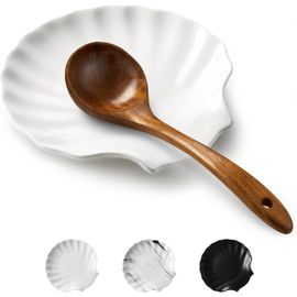 Ershi-Repose-Cuillère En Céramique Pour Dessus De Cuisinière, 14 Cm Pour Comptoir De Cuisine, Accessoires De Décoration De Cuisine[6