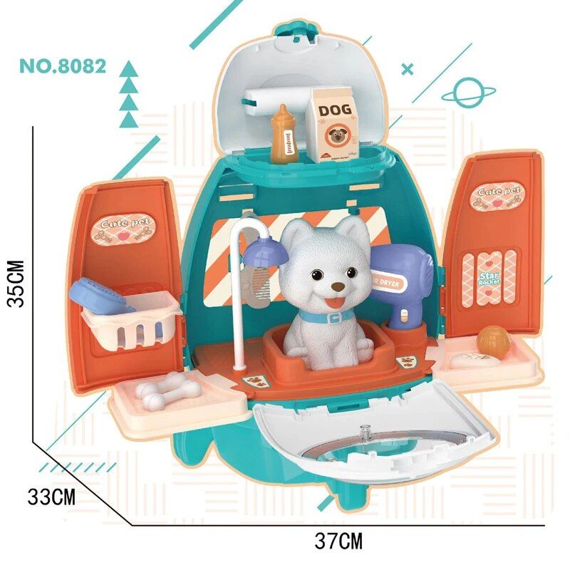 Jouets De Simulation D'alimentation Pour Enfants, Toilettage...