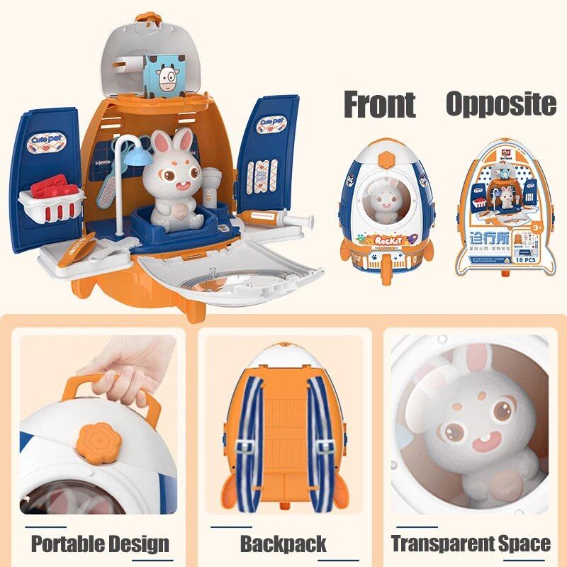 Jouets De Simulation D'alimentation Pour Enfants, Toilettage... - 3