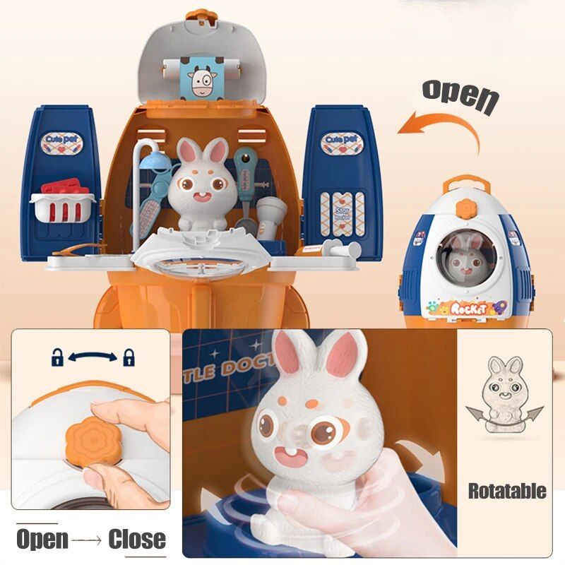 Jouets De Simulation D'alimentation Pour Enfants, Toilettage... - 5