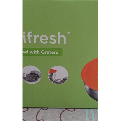 Nutrifresh Mixing Bowl With Graters