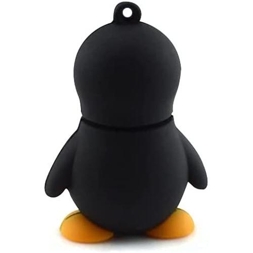 Clé USB Cartoon Pingouin 32/64 Go - Stockage de Données Rapide et Mignon