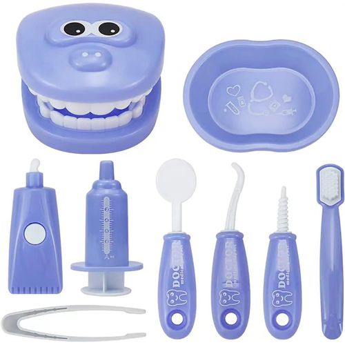 St978 - Kit De Jouets De Médecin Pour Enfants, Ensemble Médical Pour Enfants, Ensemble De Jeu Avec Stéthoscope, Dentiste Et Infirmière, Tout-Petit De 3 Ans Et Plus